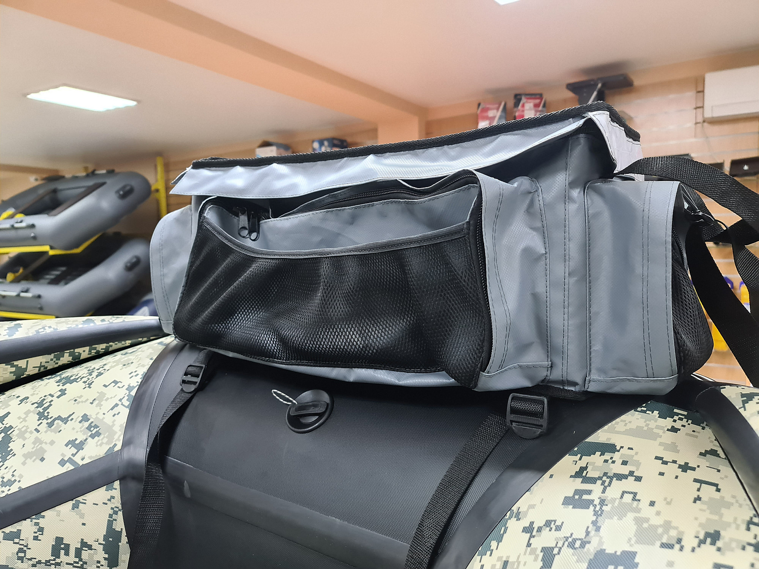 СУМКА ЛЮКС НА БАЛЛОН ДЛЯ ЛОДОК ПВХ 50Х25Х25 СМ в Орле