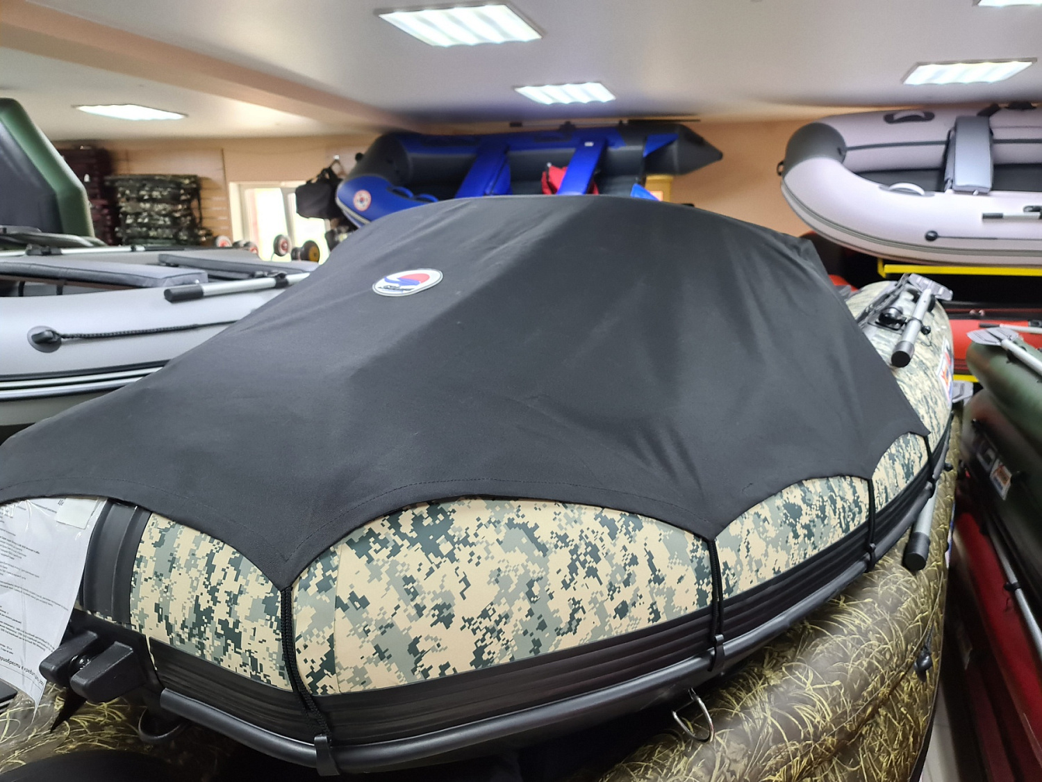 КОМПЛЕКТ НОСОВОГО ТЕНТА К ЛОДКЕ SMARINE SDP MAX 360 ЧЕРНЫЙ в Орле